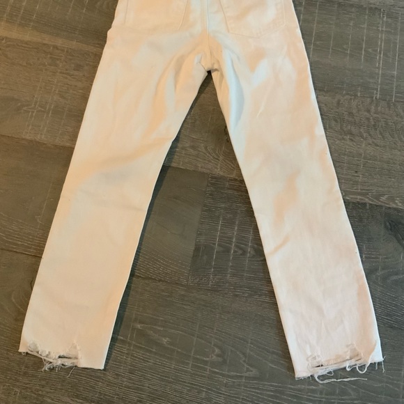Women Shop Stevie size 28 distressed white jeans. - Picture 2 of 8